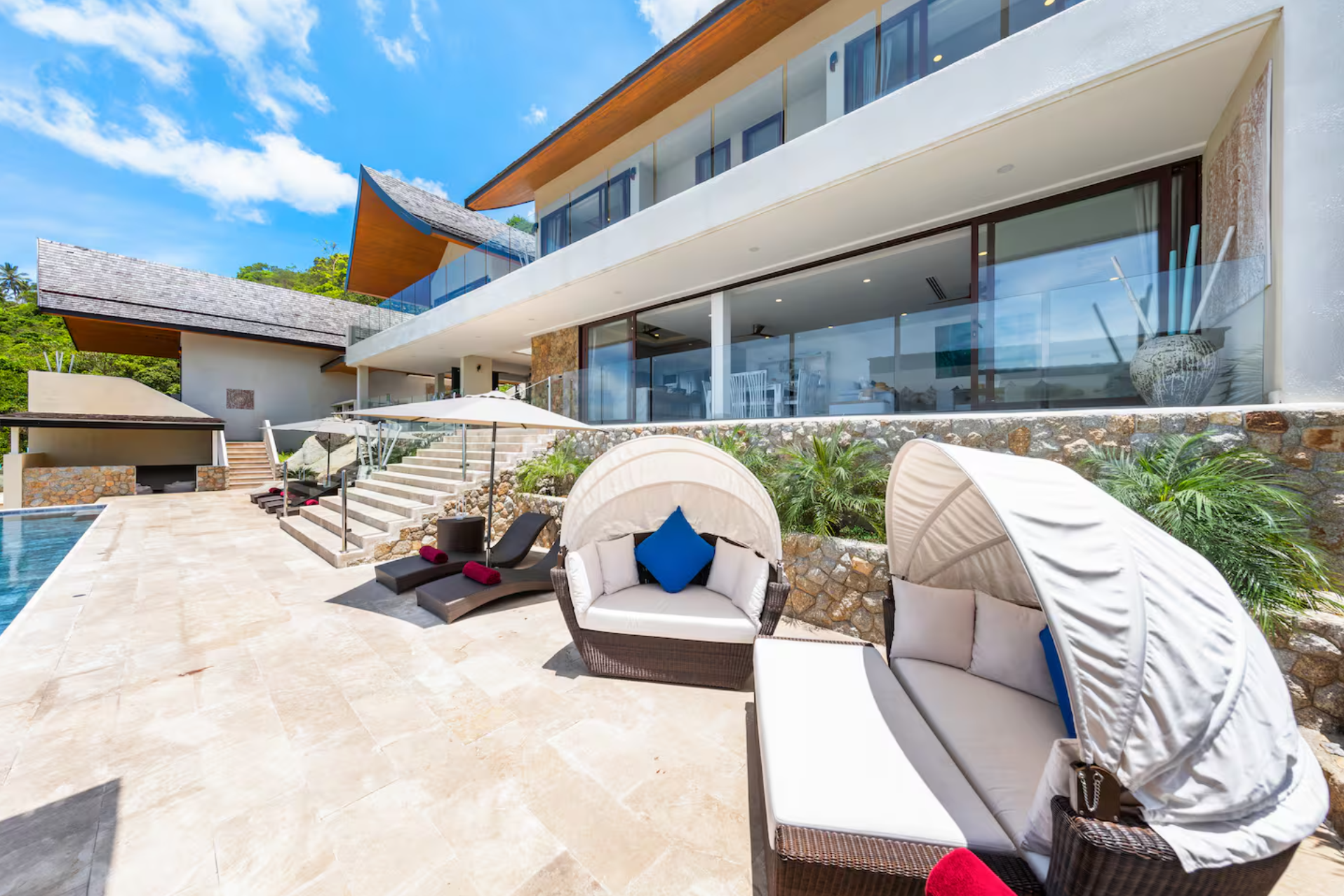 Villa Coyaba — 5 bedroom sea view villa with infinity pool in Chaweng, Koh Samui