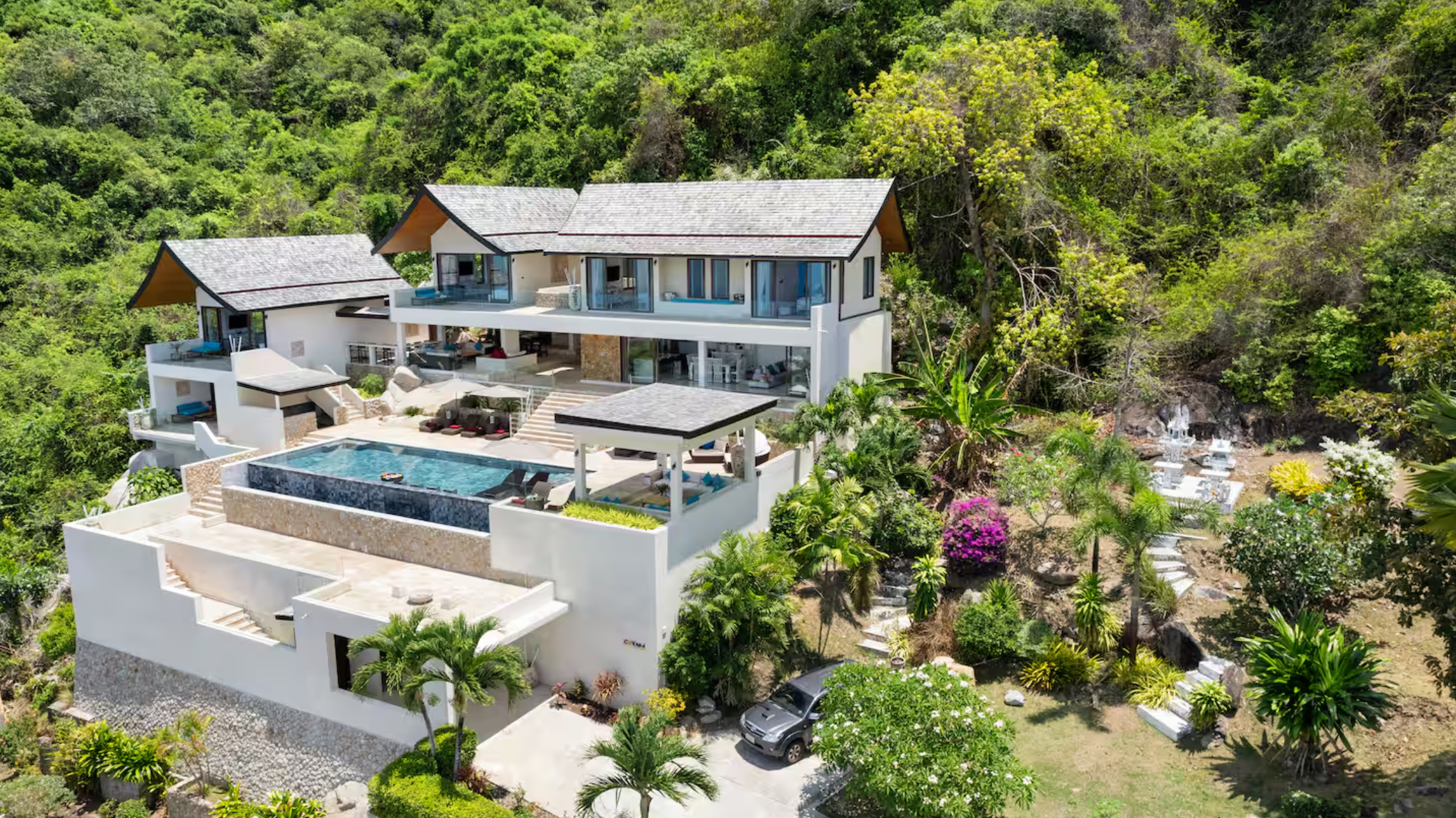 Villa Coyaba — 5 bedroom sea view villa with infinity pool in Chaweng, Koh Samui