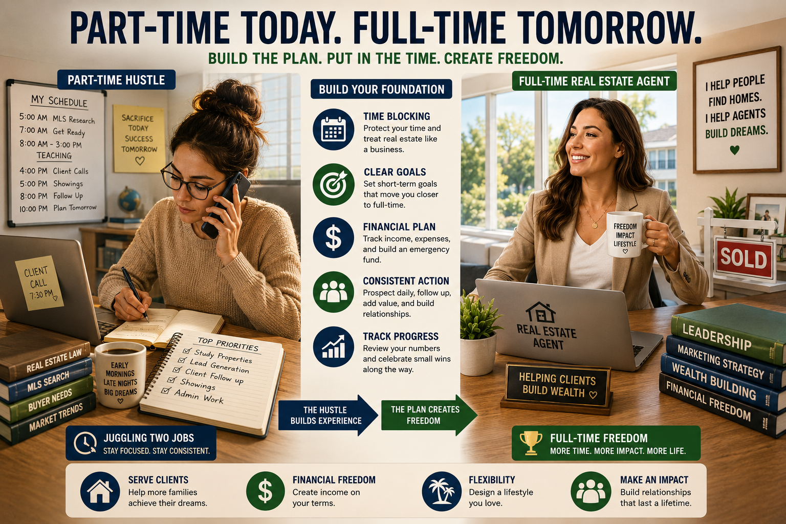 Why most new real estate agents fail and how to win, featuring a new agent creating a business plan focused on branding, lead generation, systems, goals, and client success. Why most new real estate agents fail and how to win, featuring a new agent creating a business plan focused on branding, lead generation, systems, goals, and client success.