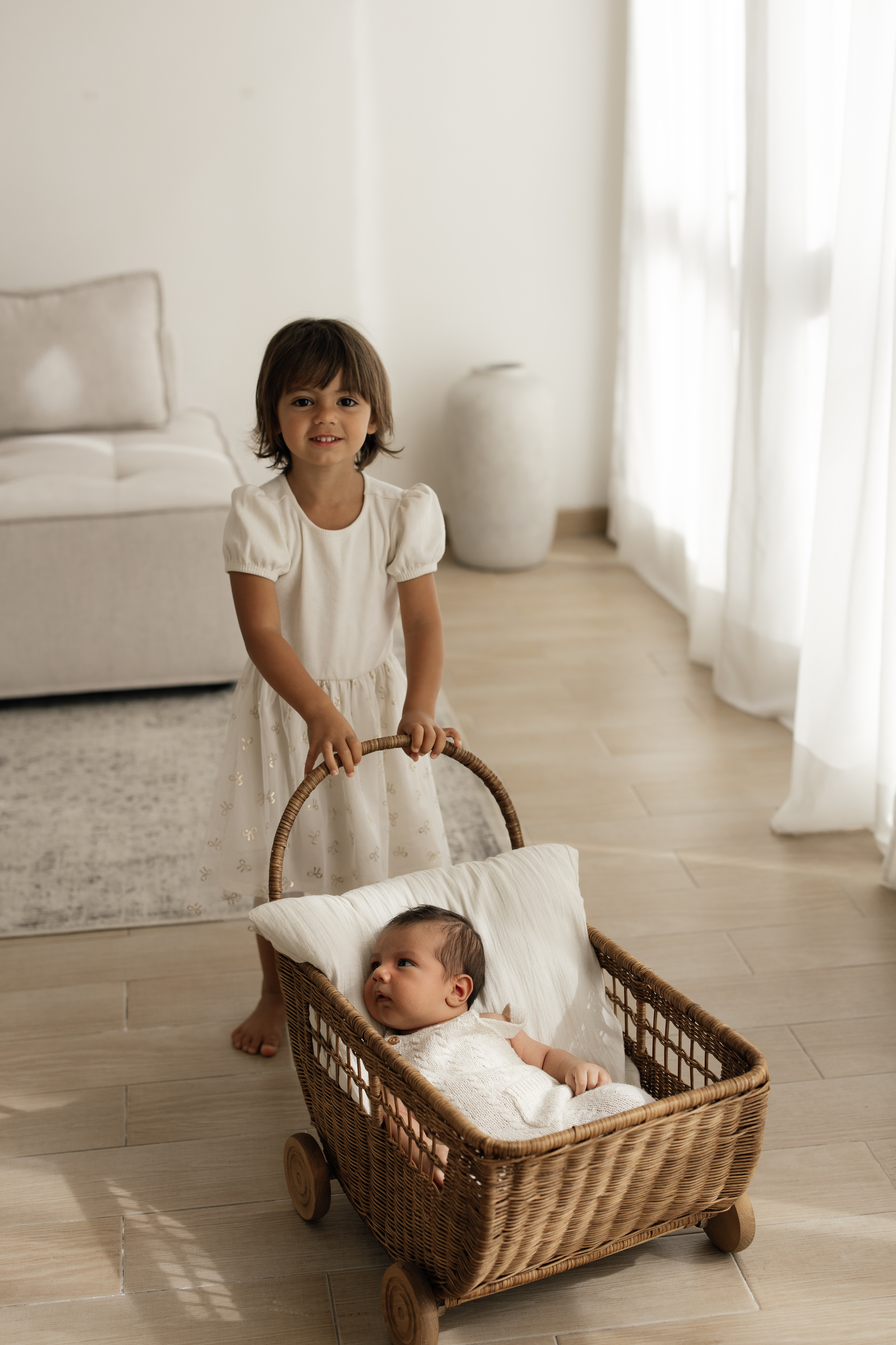 Sofia con la sua famiglia