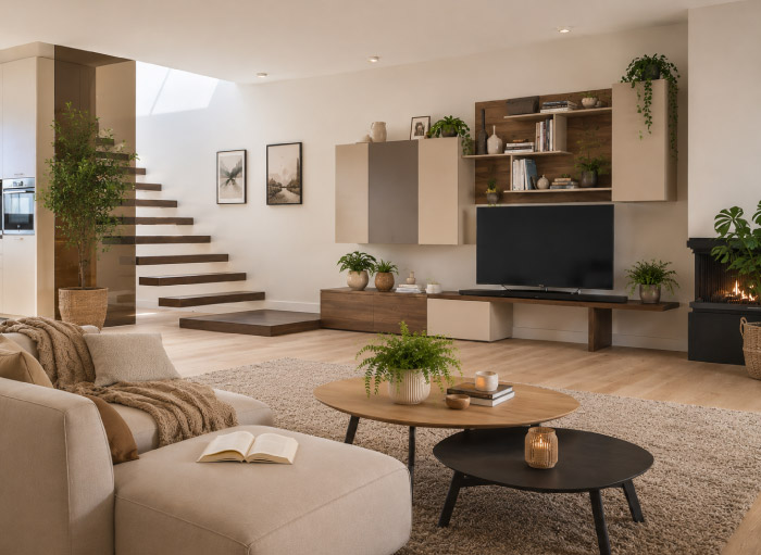 Living moderno Hygge Casa