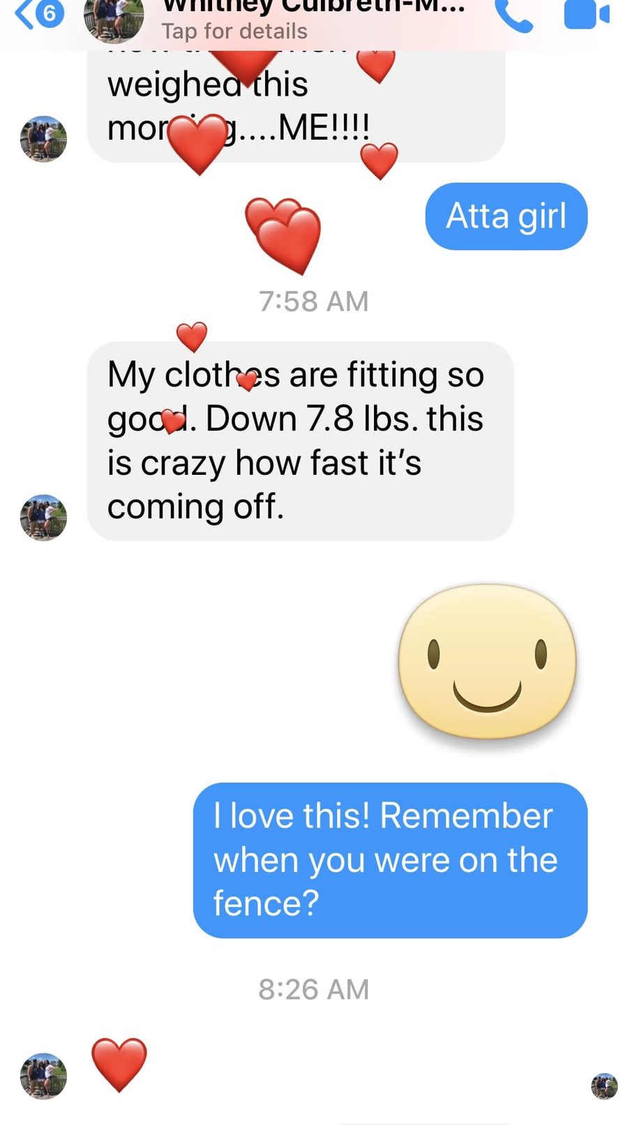 Built To Last member message about their results