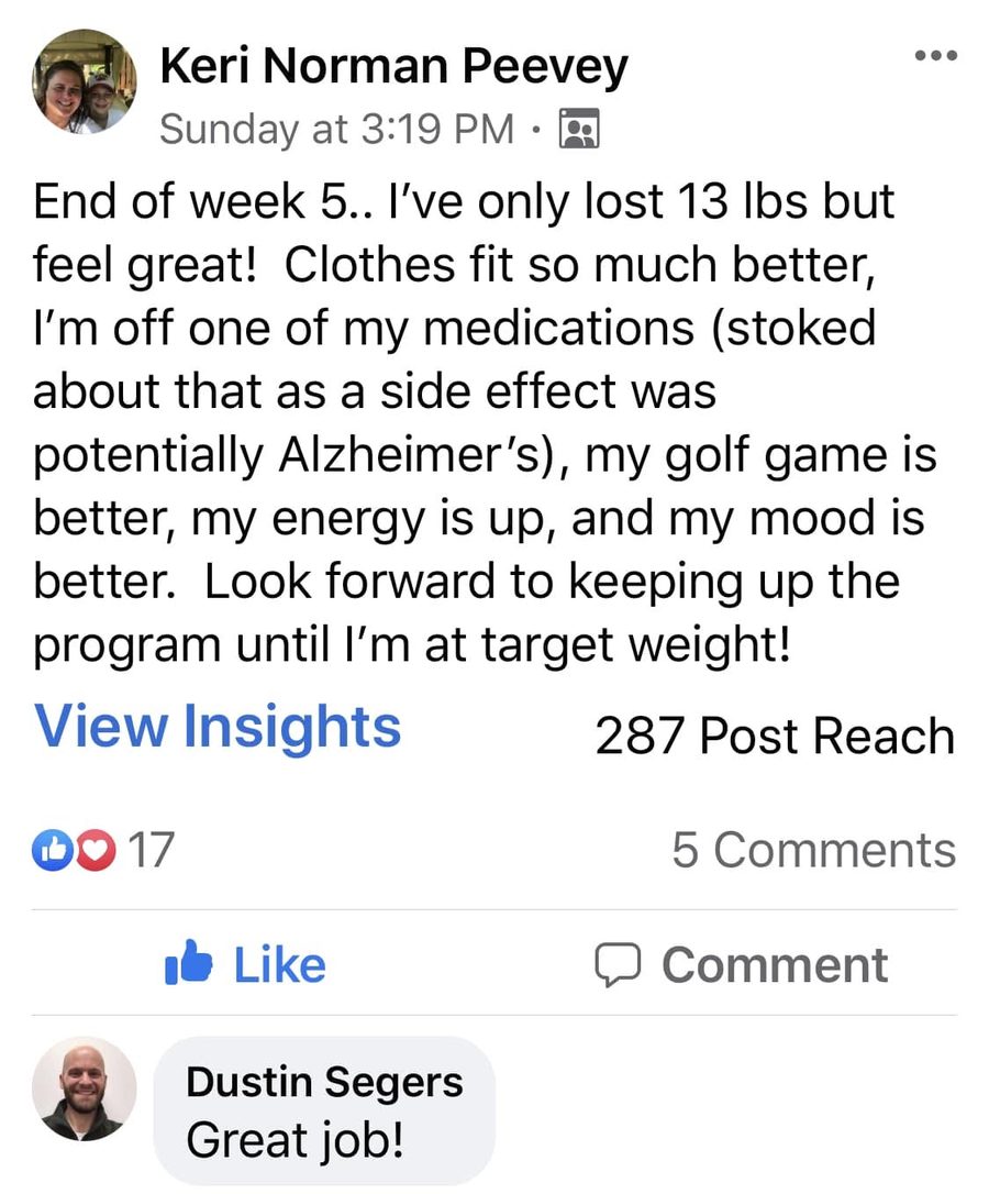 Built To Last member message about their results