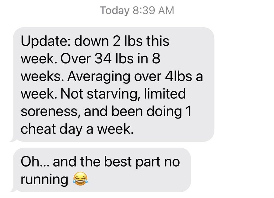 Built To Last member message about their results