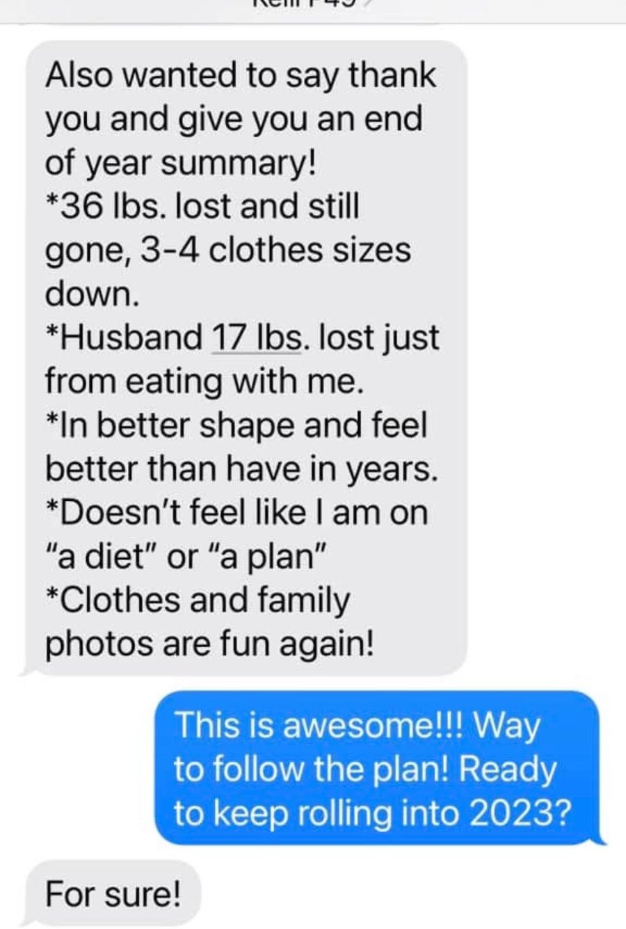 Built To Last member message about their results