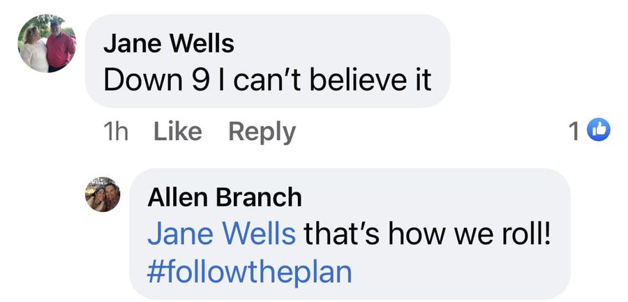 Built To Last member message about their results