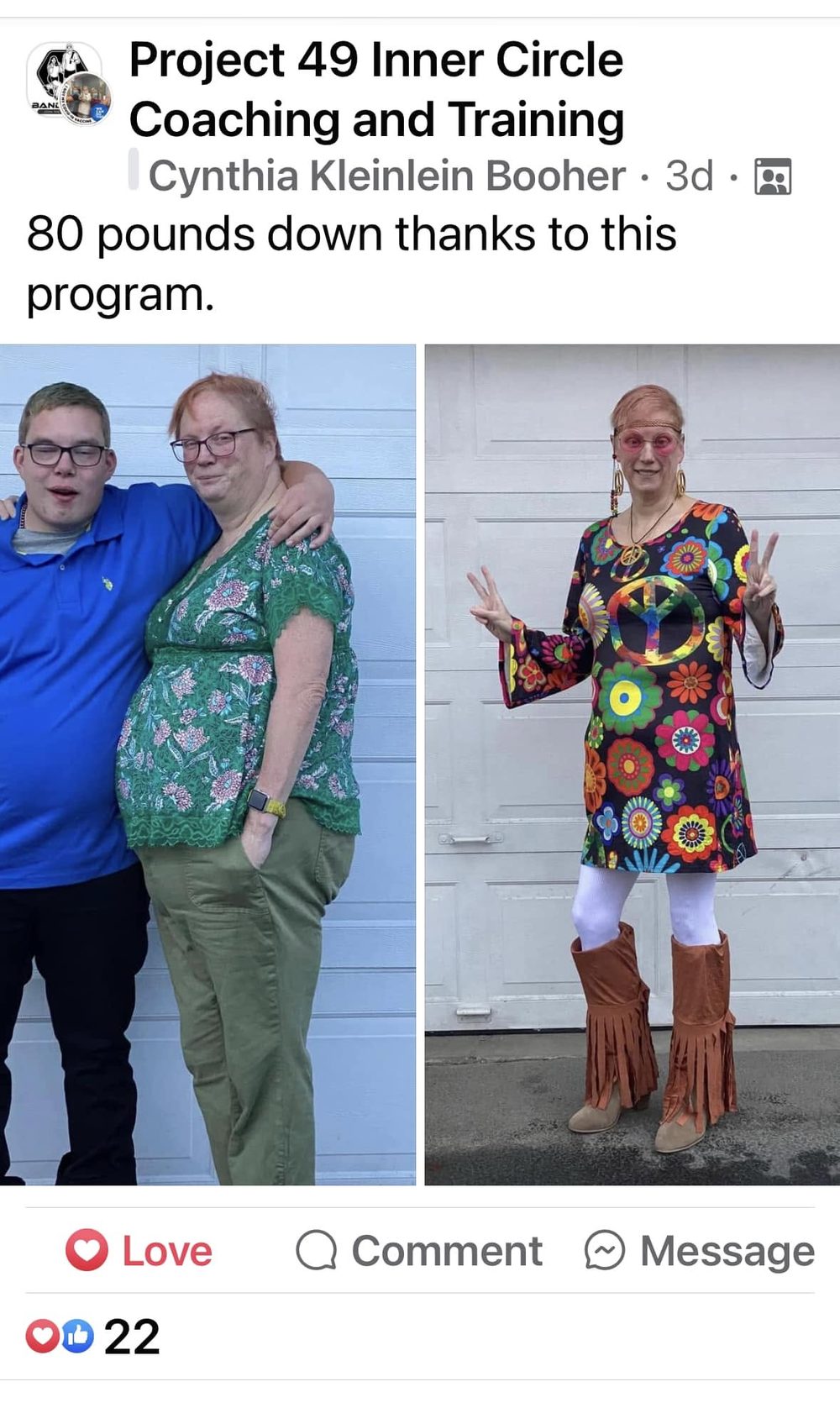 Built To Last member before and after