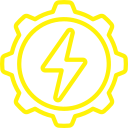 Icon of public EV charging station solutions for shopping centers, offices, and public areas