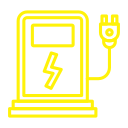 Icon showing commercial EV charger installation for businesses and offices in Florida
