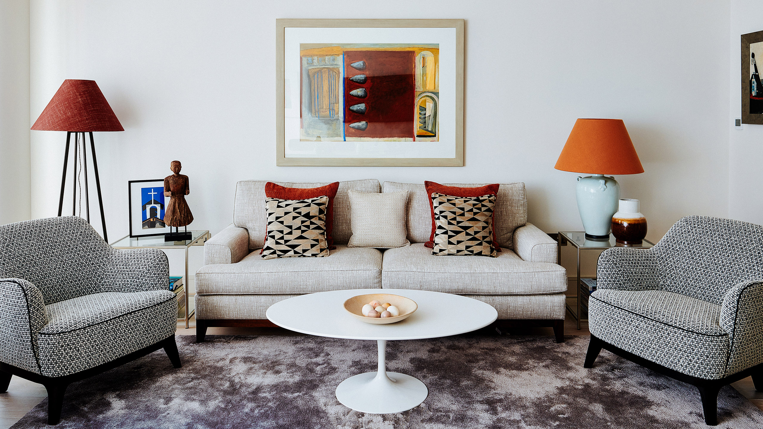 Living Room - Mews House - Holland Park London