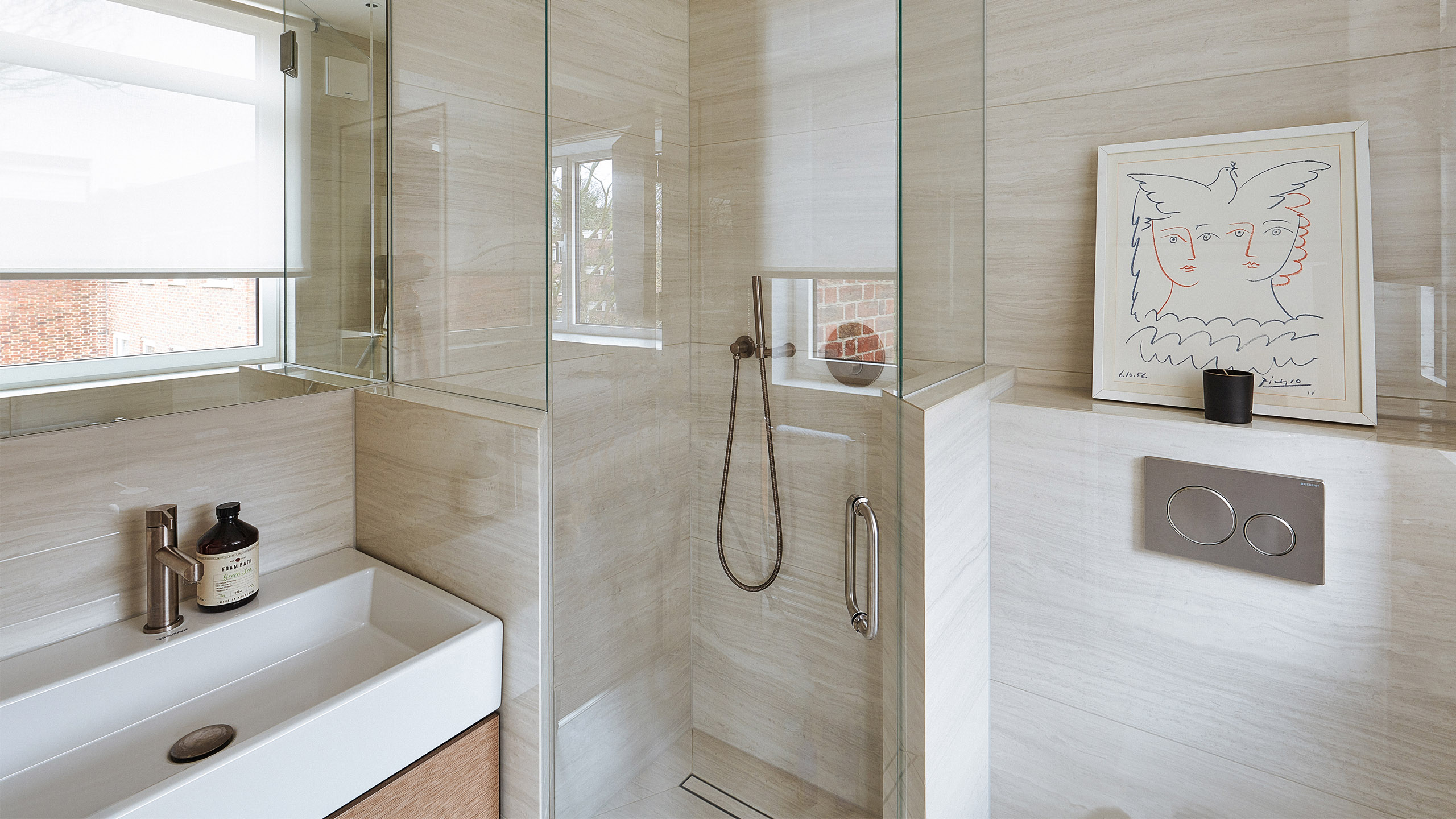 Bathroom - Mews House - Holland Park London