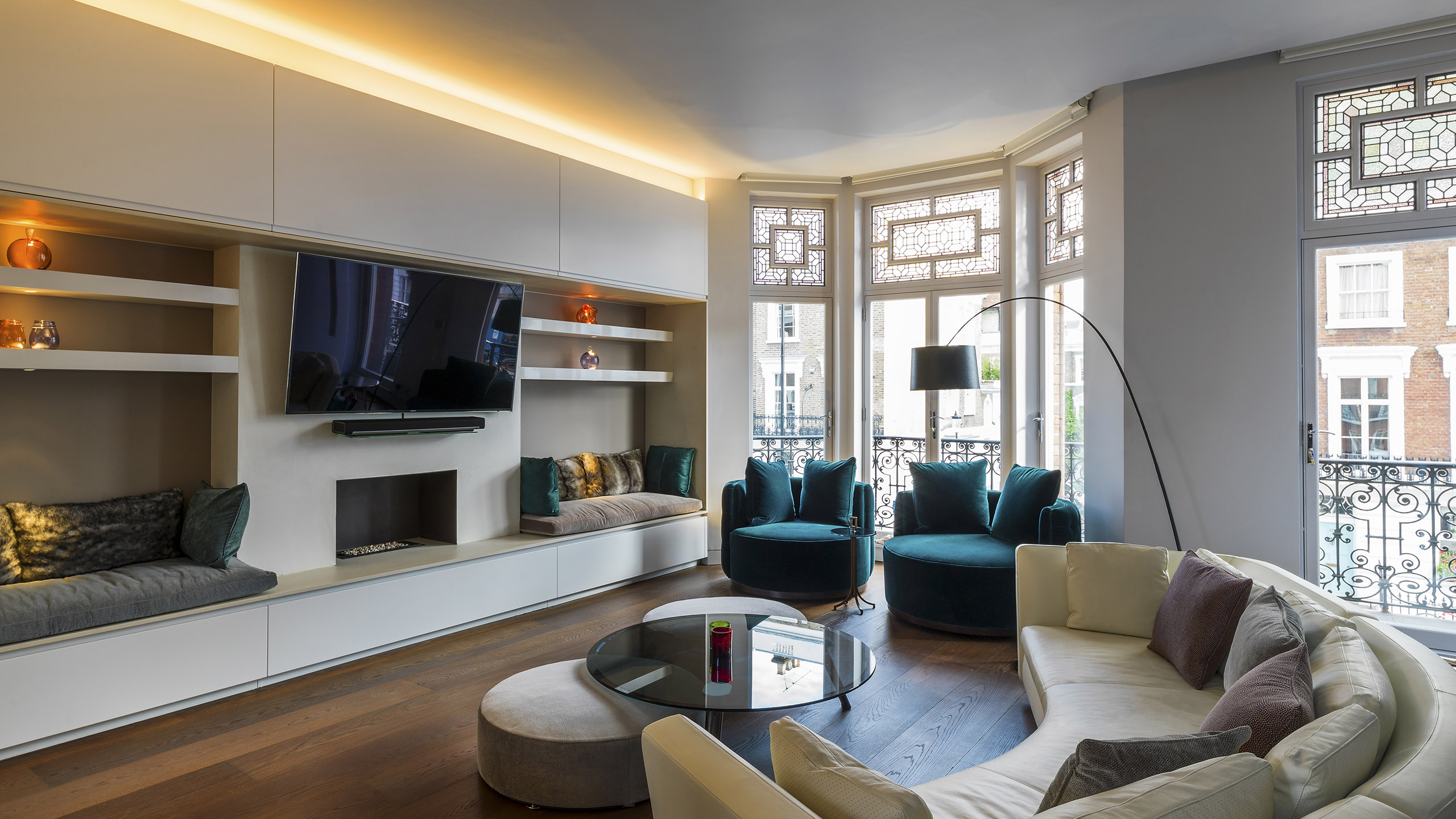 Living Room - Contemporary Penthouse - Chelsea London