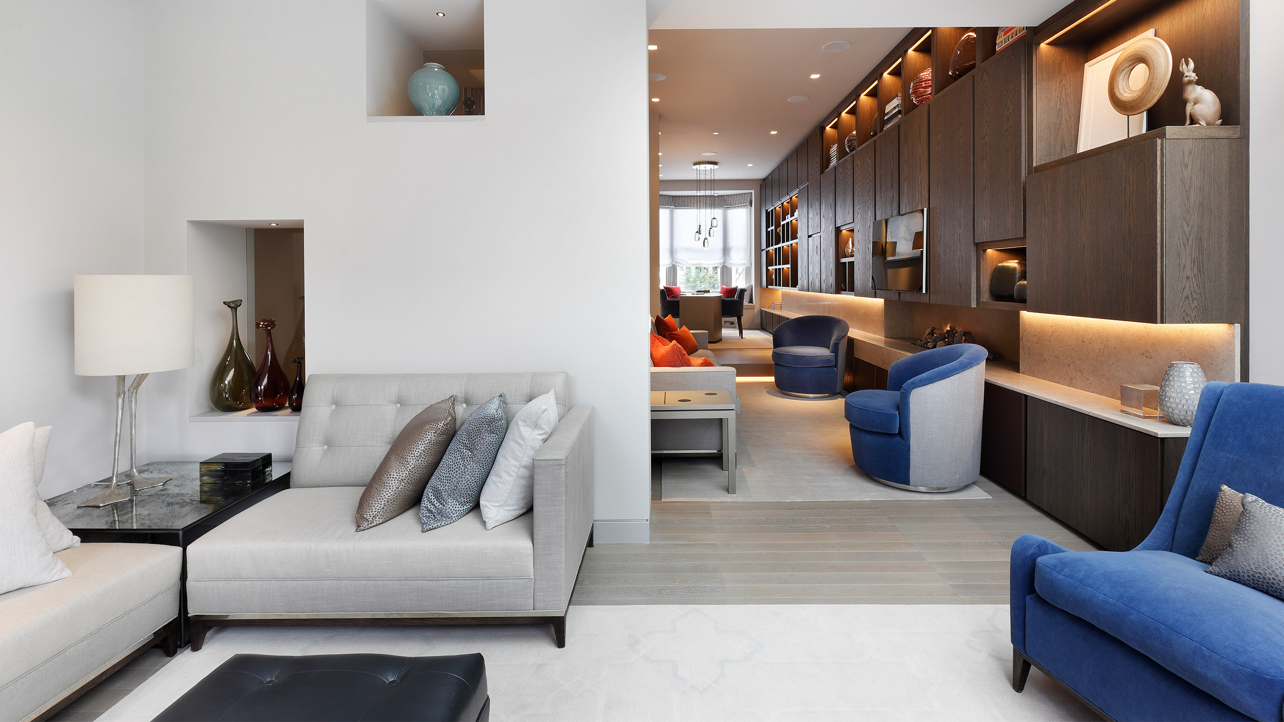 Open Plan Living - Victorian Terraced House - Chelsea London