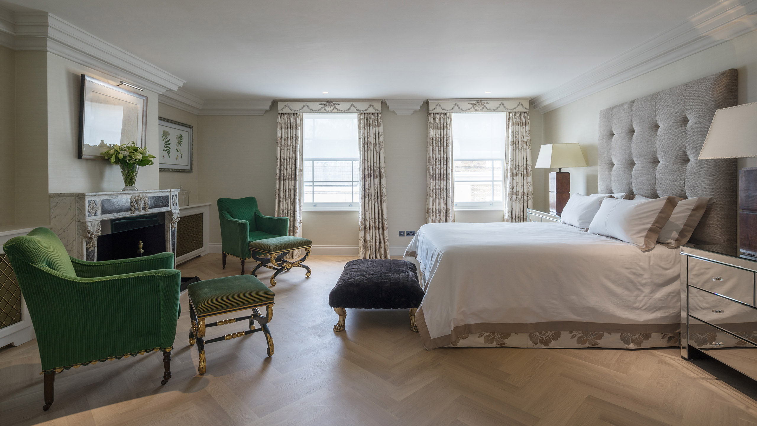 Master Bedroom - Harlington House - Kensington London
