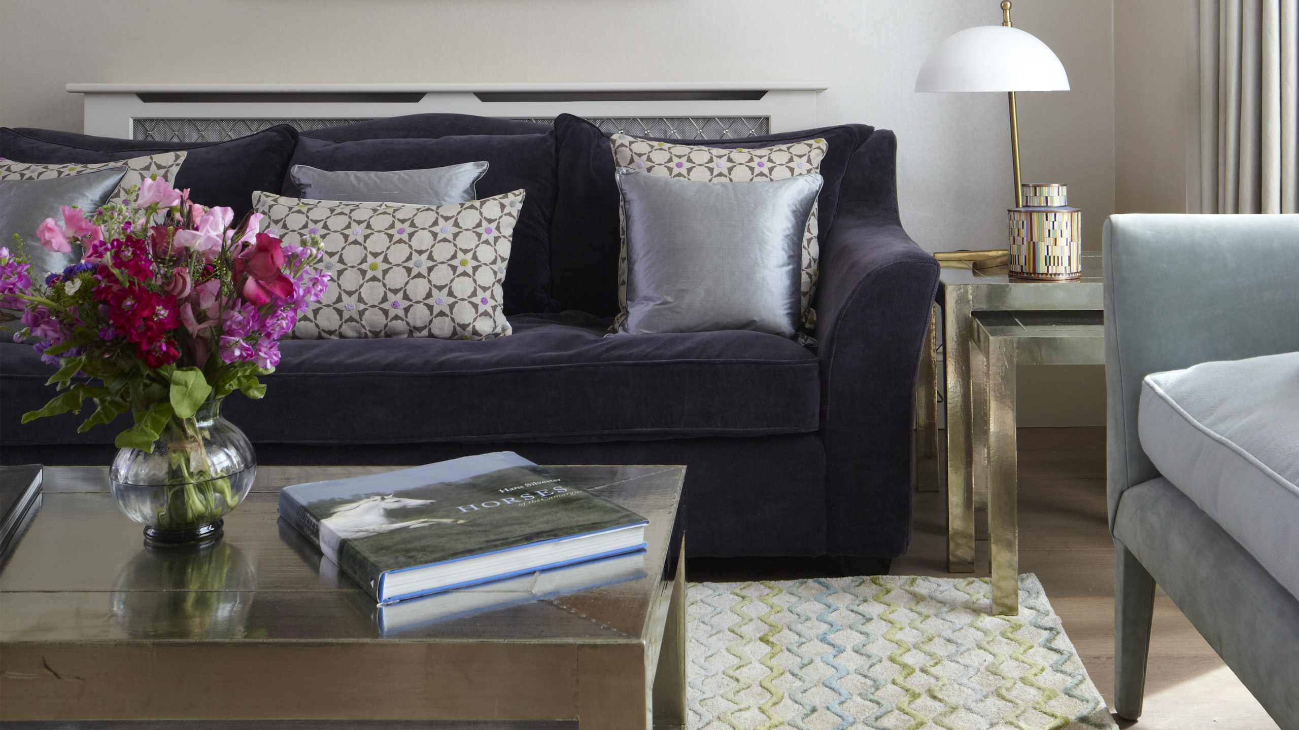 Sofa - Drawing Room - Edwardian Townhouse - Shepherd's Bush, London