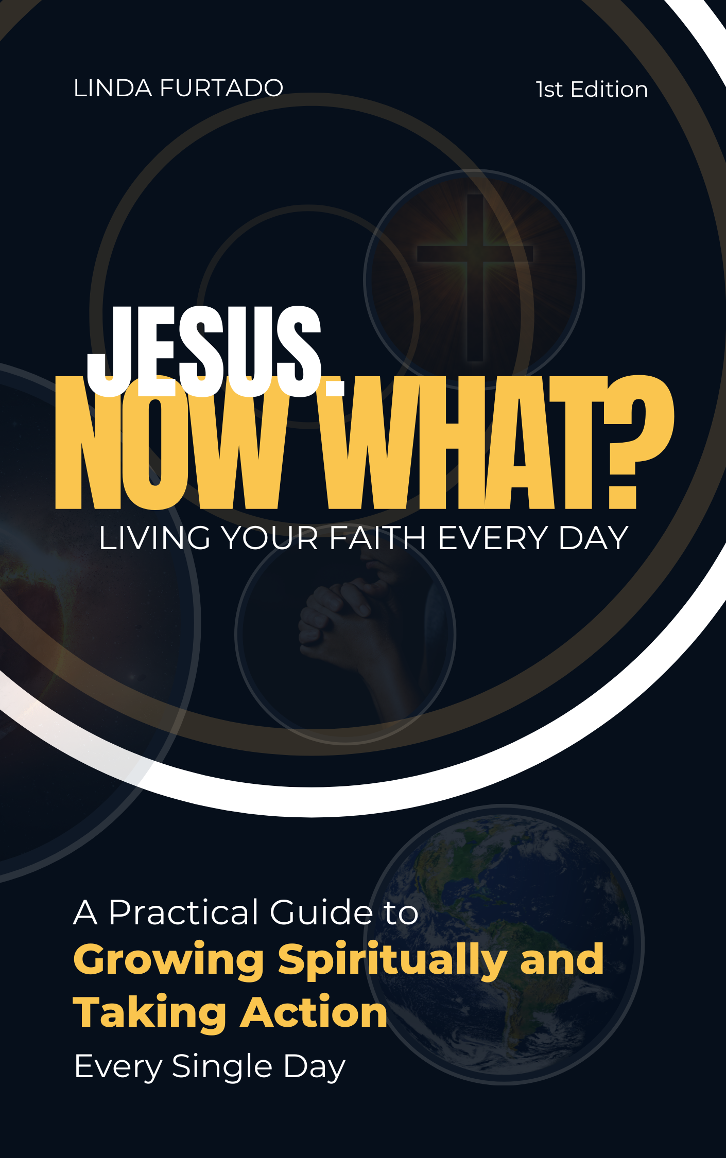 Book over for the title "Jesus. Now What?: Living Your Faith Every Day" ideal for those seeking to follow Jesus every day