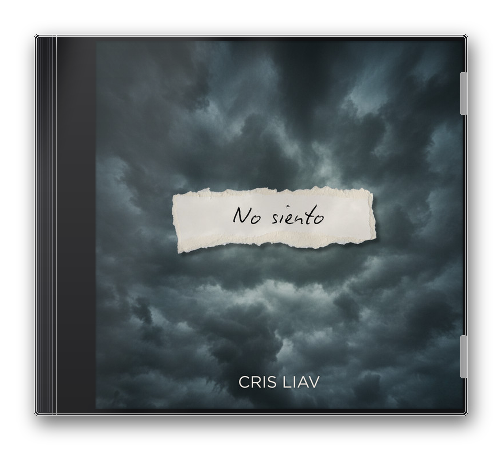 Portada de No siento · Cris Liav