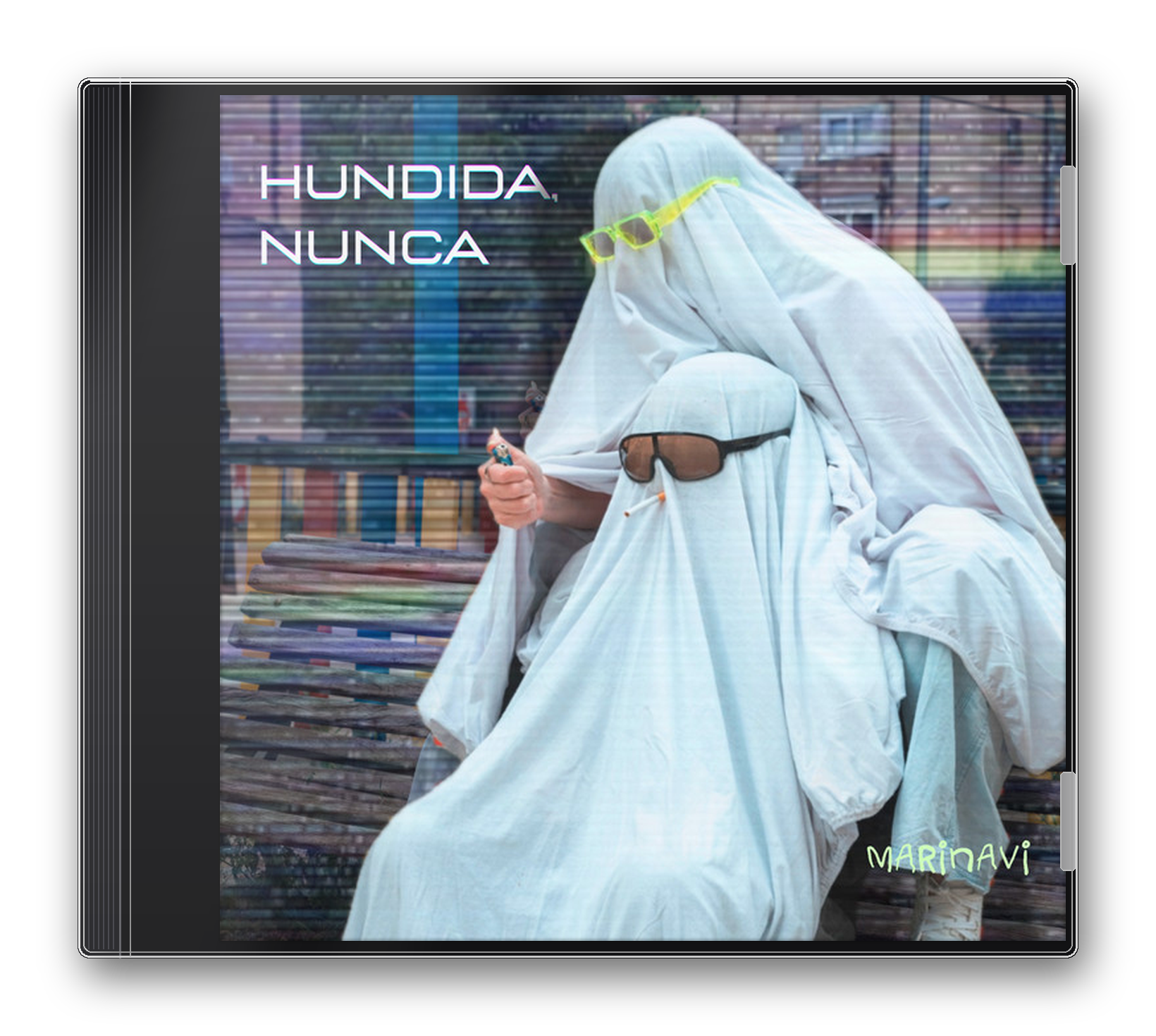 Portada de Hundida, Nunca · marinavi