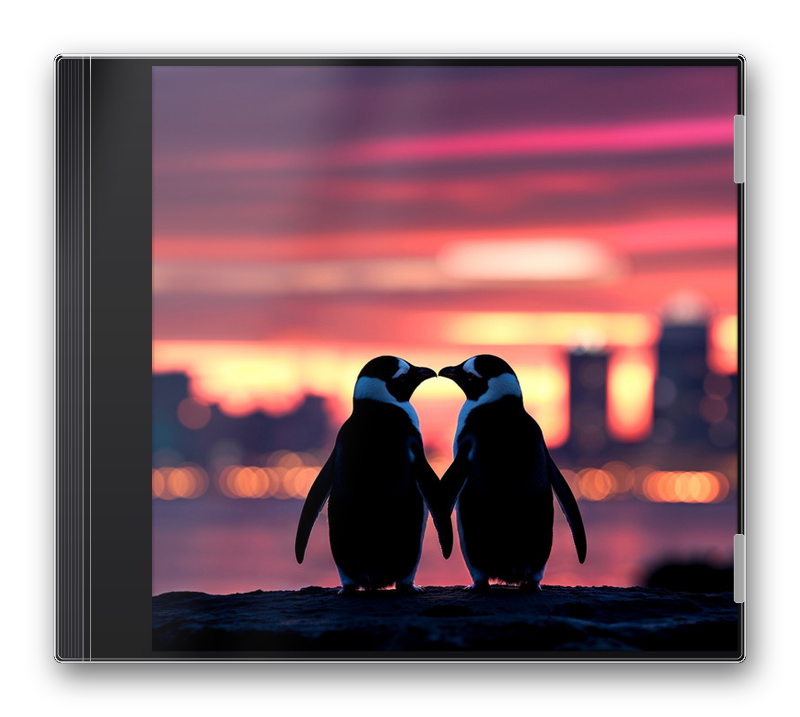 Portada de Como Pingüinos · marinavi