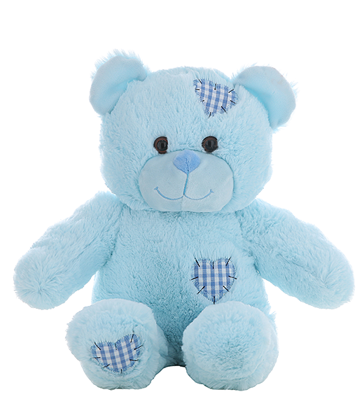 Light blue teddy bear plush