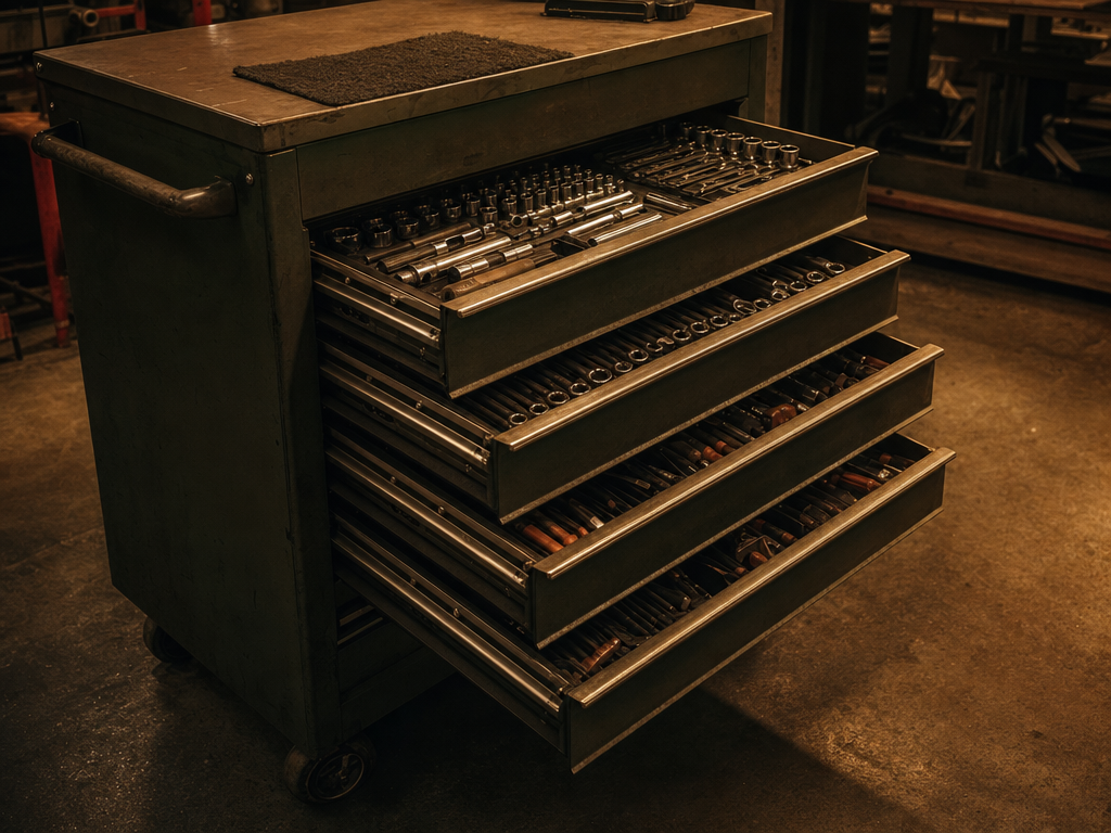 Organized tool chest