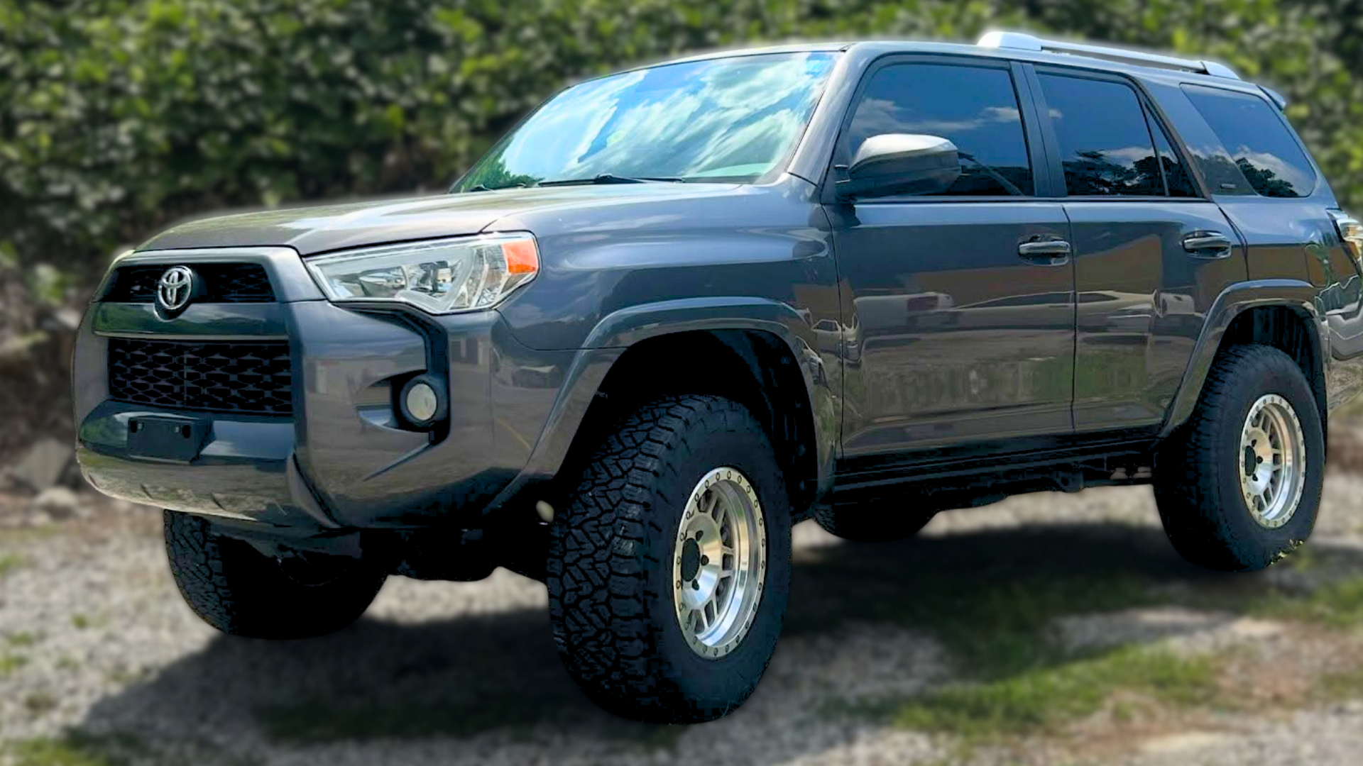 Toyota 4Runner off-road build with upgraded wheels, tires and suspension