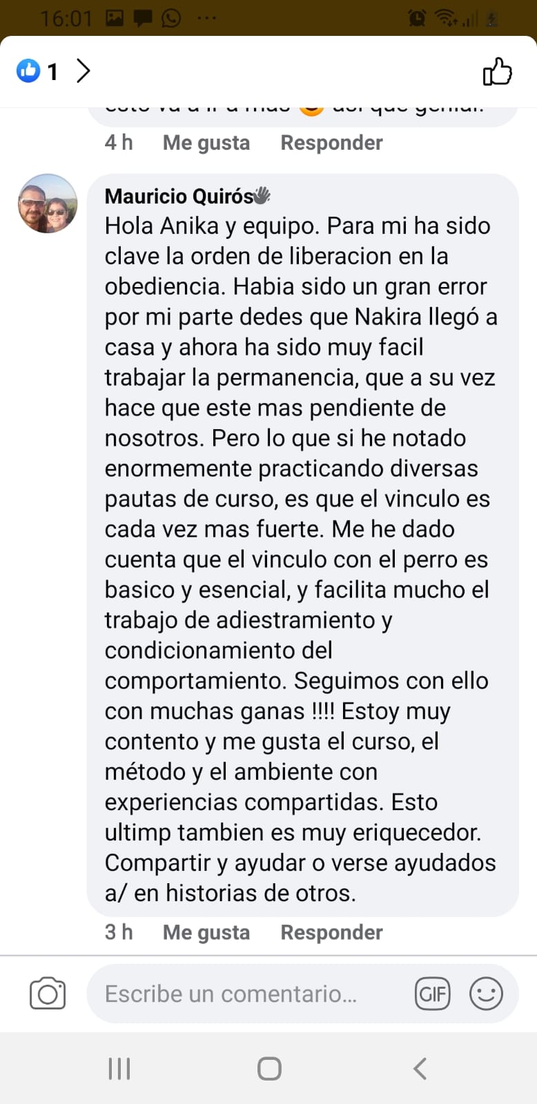 Testimonio alumno 2