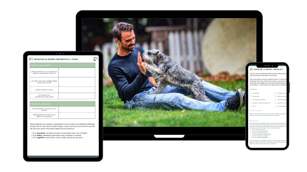 Empieza tu camino como Profesional Canino