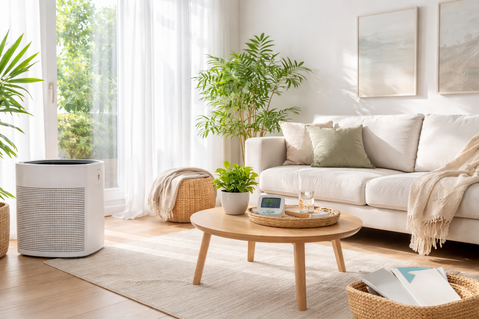 image of an open living room 