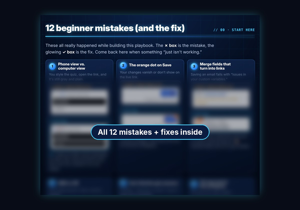 12 beginner mistakes page preview