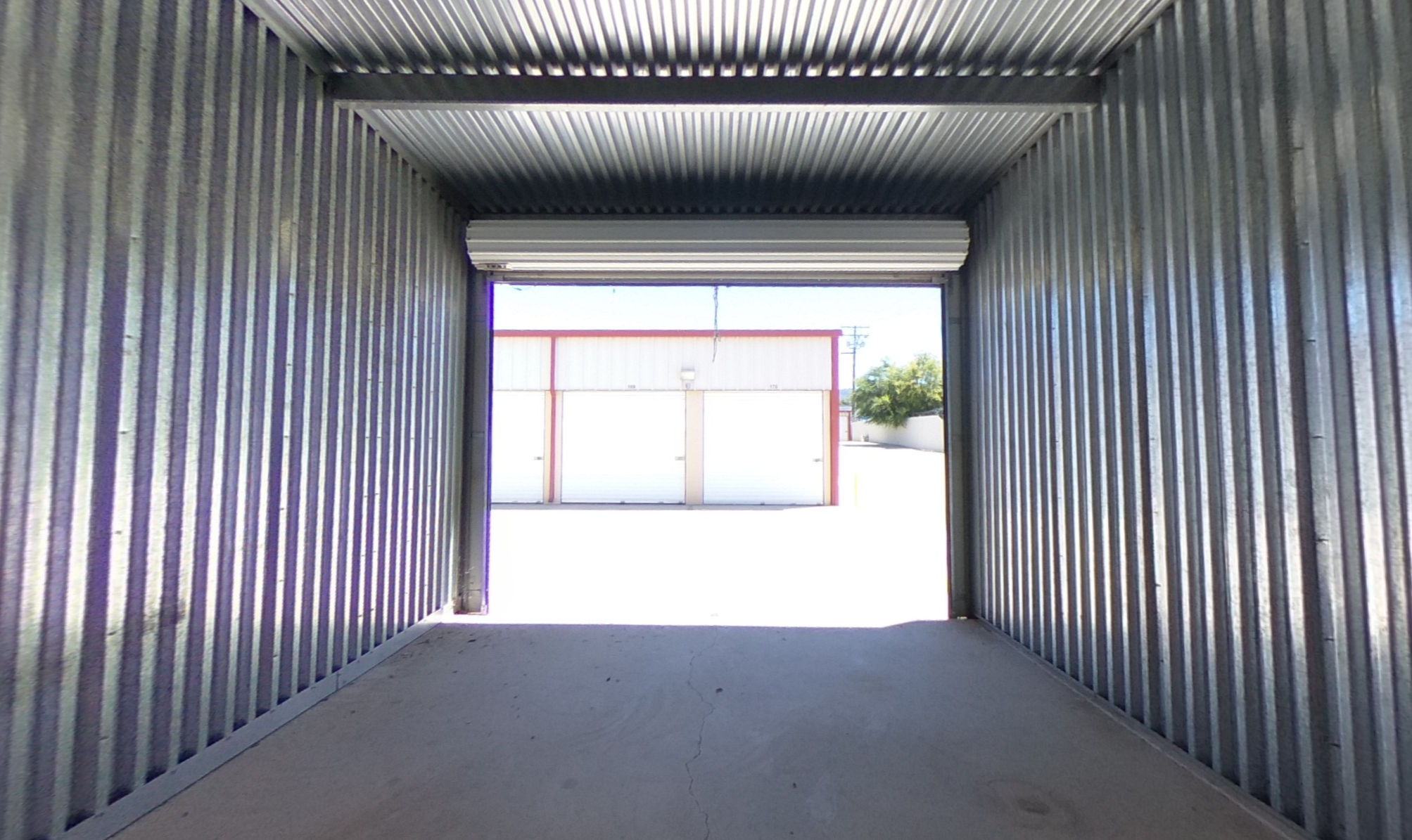 Drive-up storage units at Supersize Storage in Tehachapi California