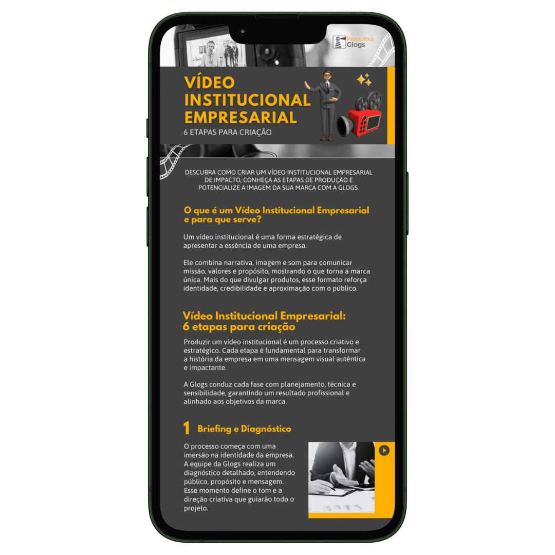 Vídeo institucional empresarial