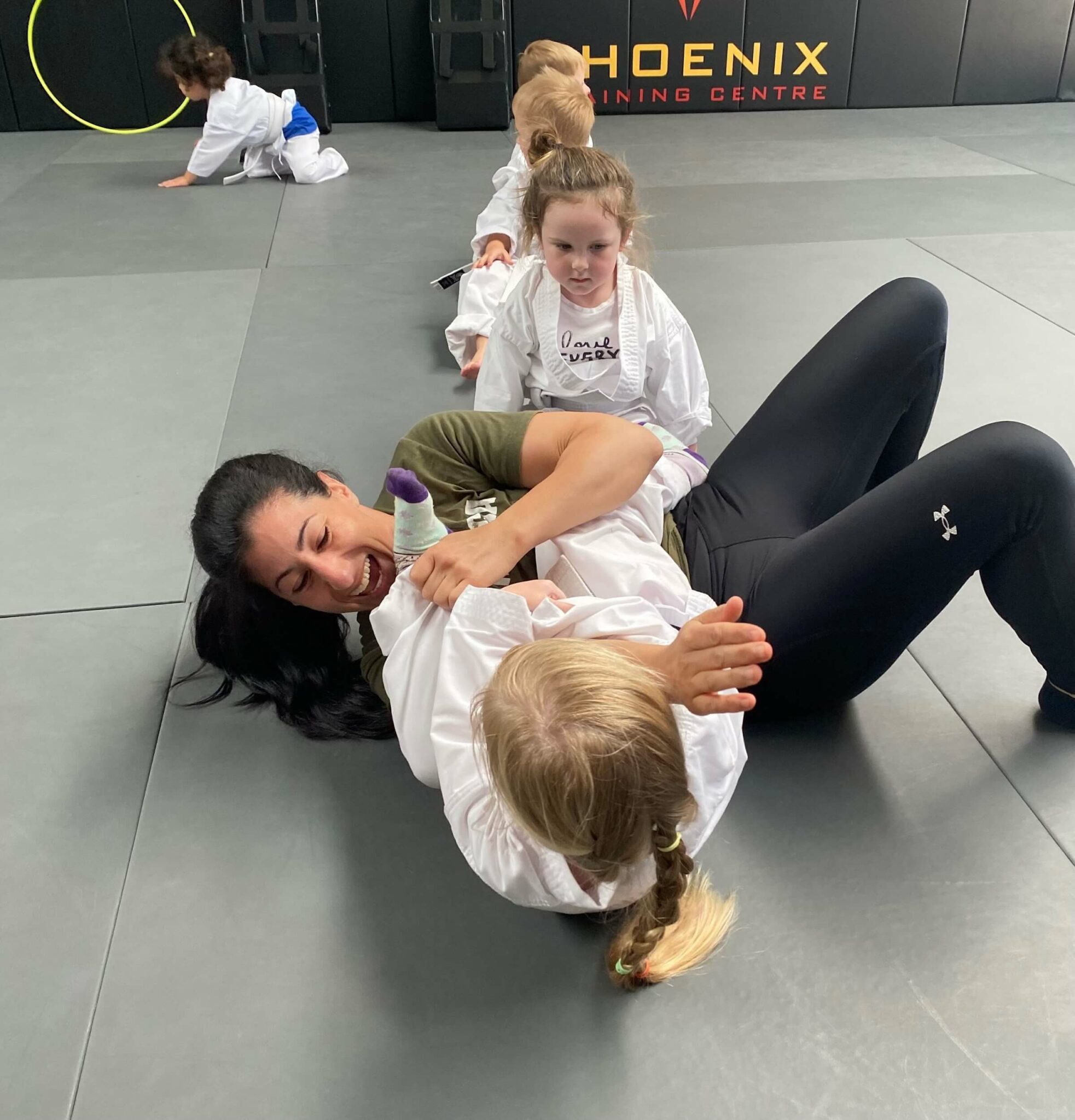 Little Ninjas in class