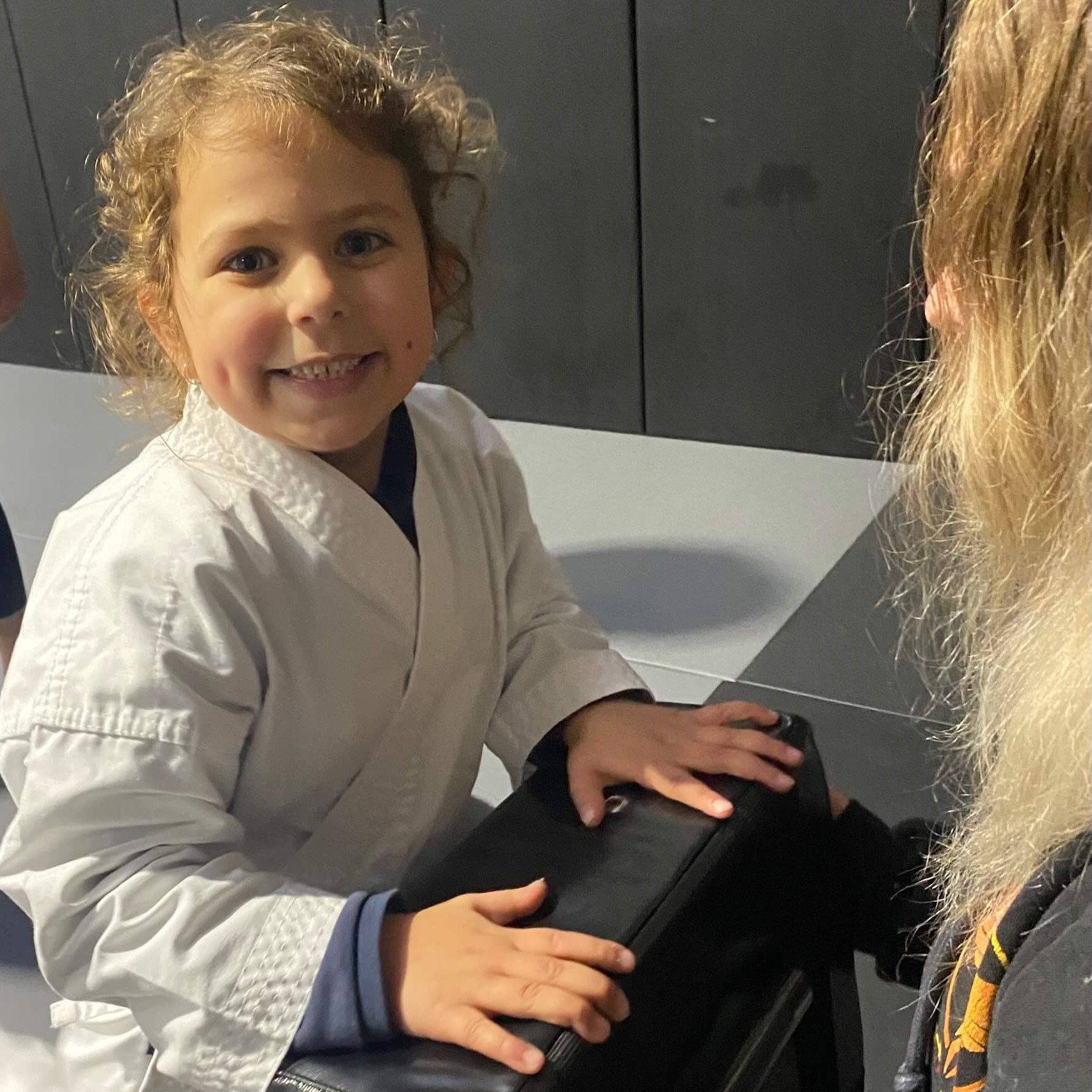 Little Ninjas class instruction