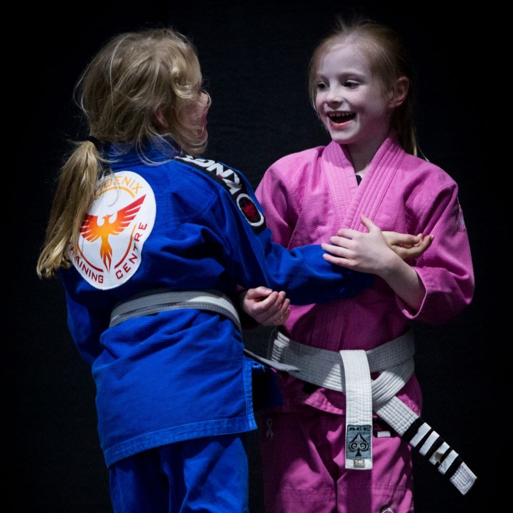 Phoenix Training Centre kids BJJ in action