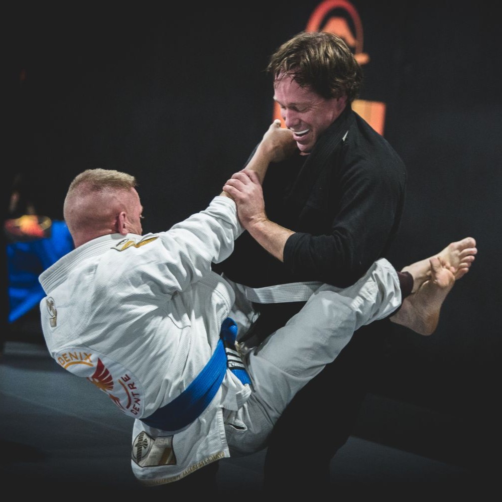 Adult BJJ class in session at Phoenix Training Centre