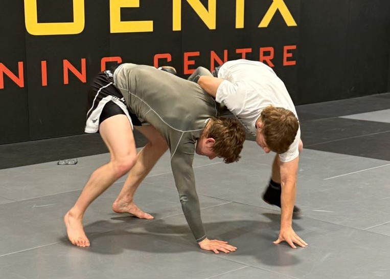 Wrestling training at Phoenix Training Centre