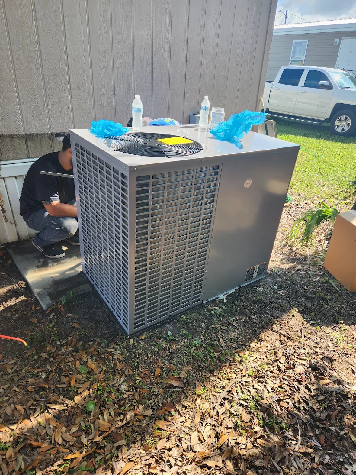 Schroyer HVAC install in Panama City