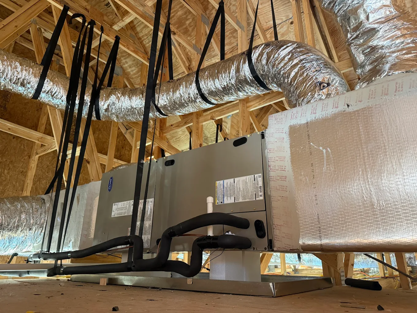 Schroyer Heating and Cooling completed install