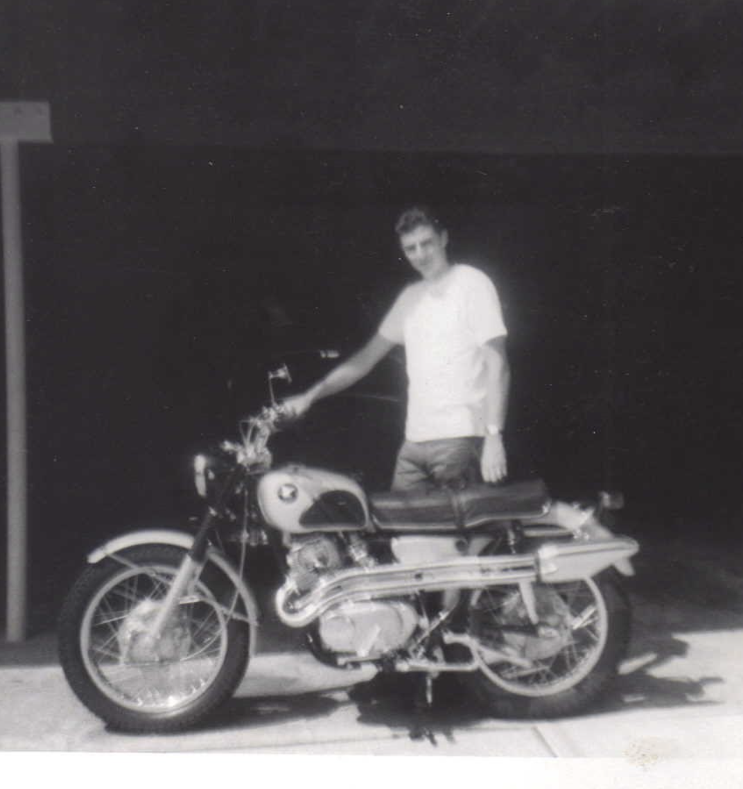 Michael Paul as a young man around 1965