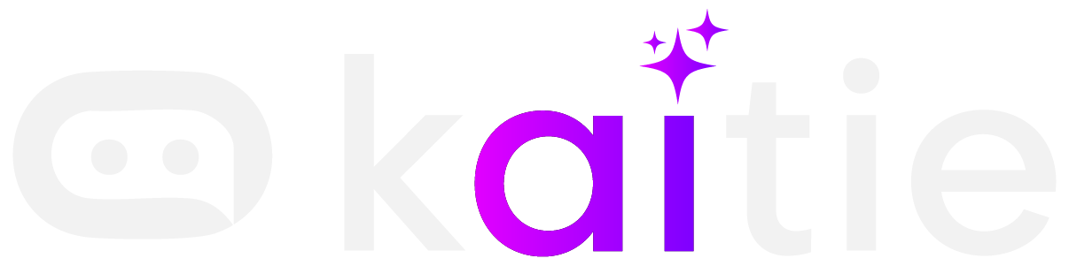 Kaitie AI logo featuring a stylized avatar and brand name.