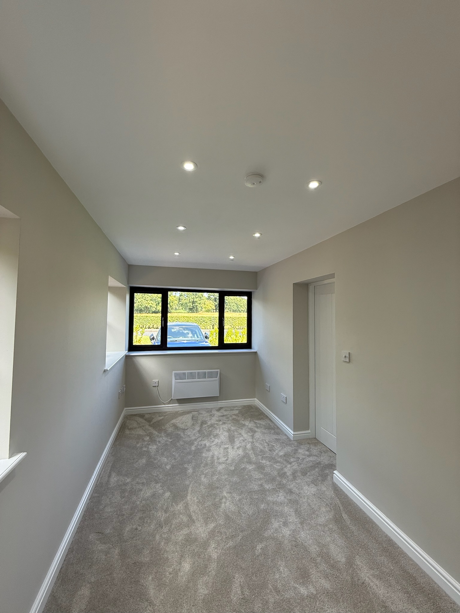 Attached garage conversion in Knutsford transformed into a spacious bedroom