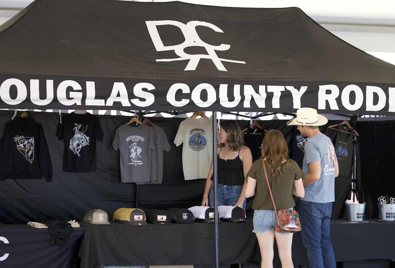 Douglas County Rodeo vendor booth