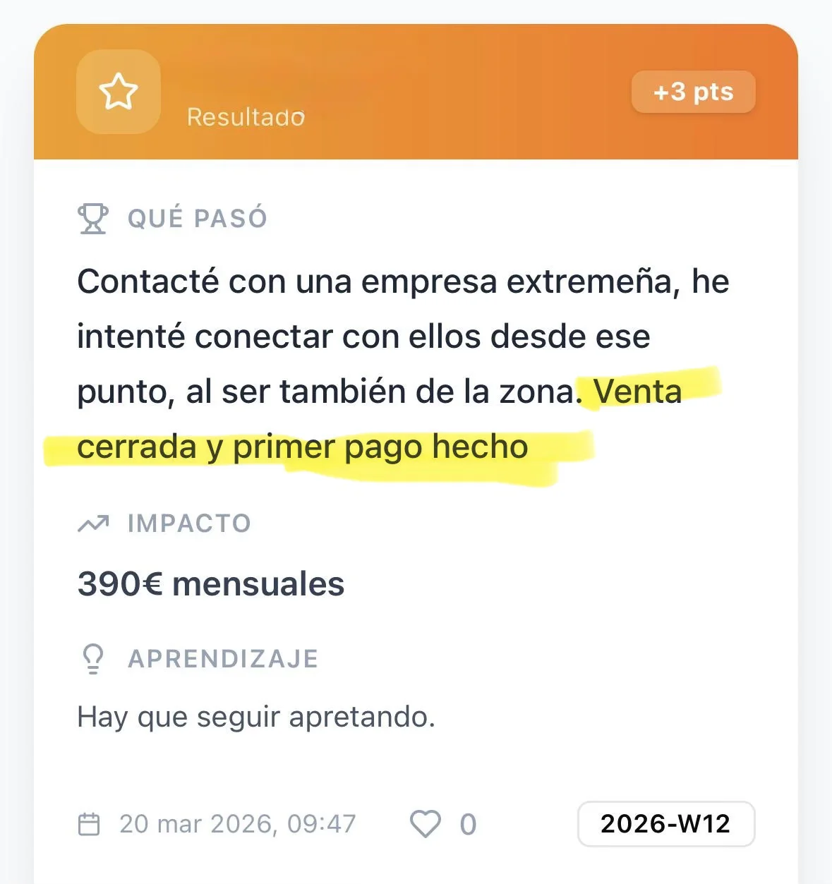 Testimonio cliente Sales University