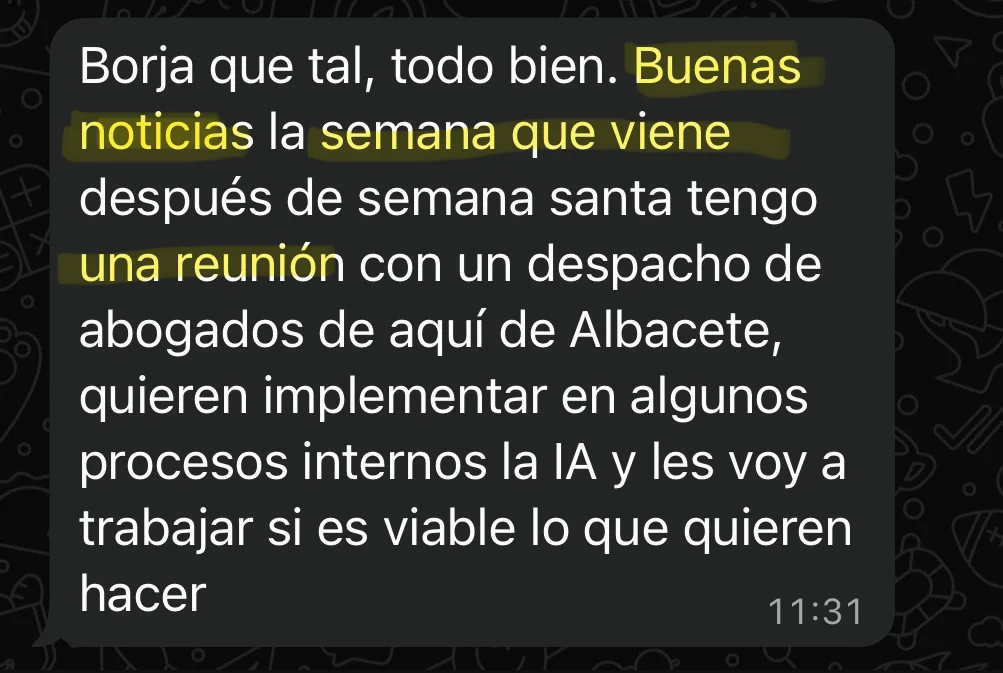 Testimonio cliente Sales University