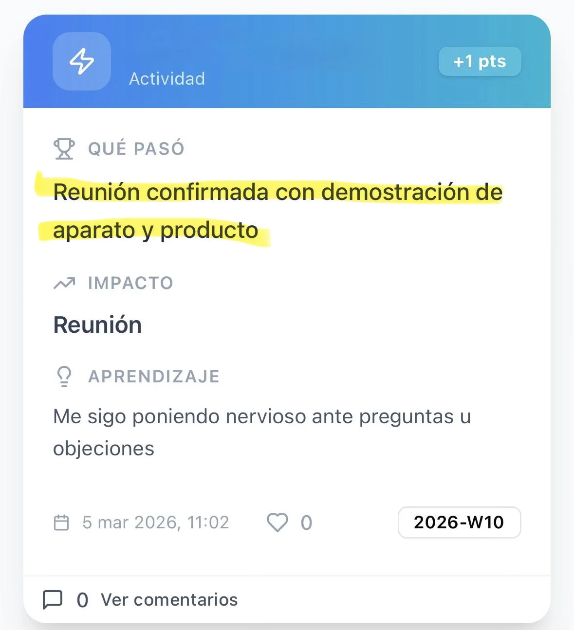Testimonio cliente Sales University