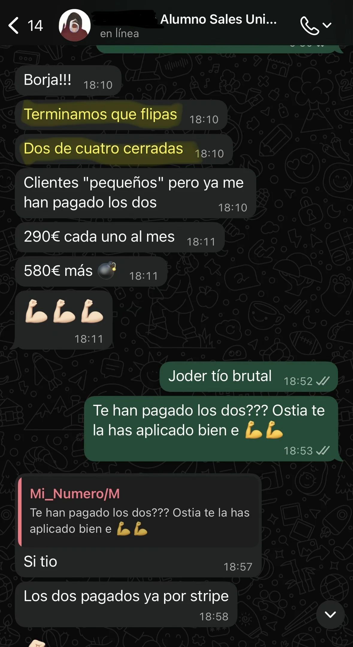 Testimonio cliente Sales University