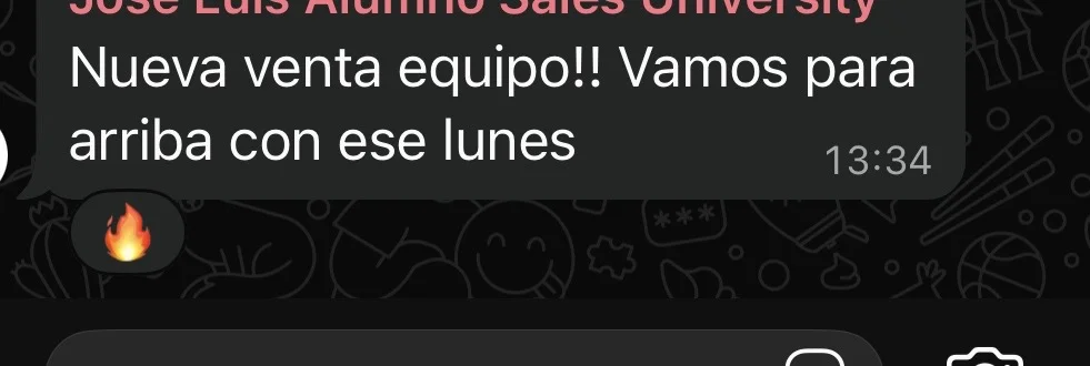 Testimonio cliente Sales University
