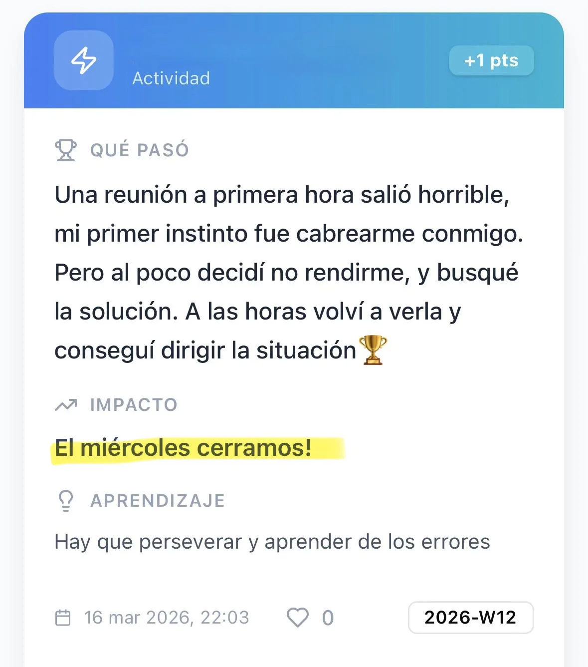 Testimonio cliente Sales University