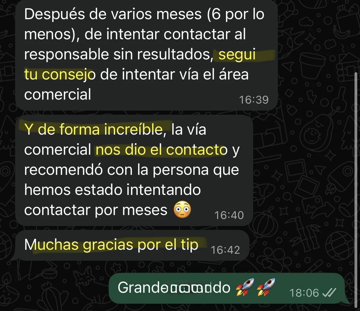 Testimonio cliente Sales University